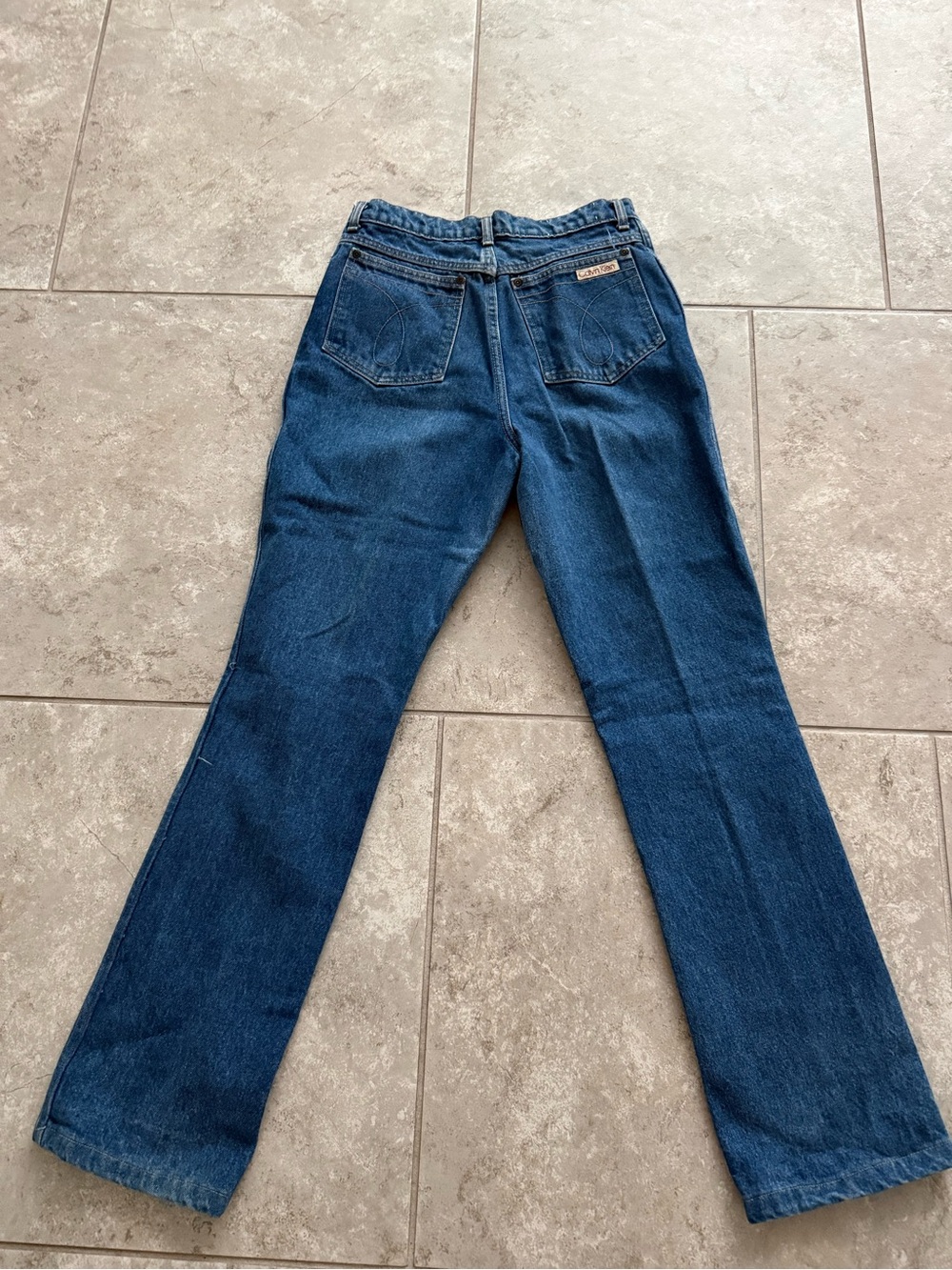 Real EARLY ‘80’s high waisted Calvin Klein Jeans! Women’s waist 27”